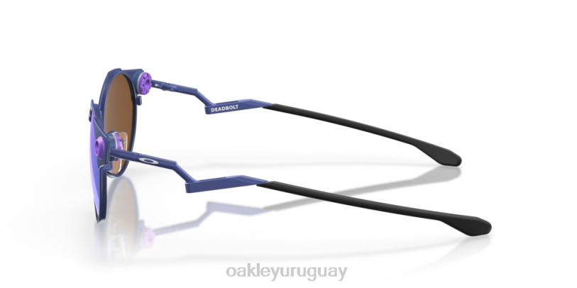 Oakley cerrojo colección fabio quartararo XT4H546 gafas lentes prizm violeta, montura azul marino mate