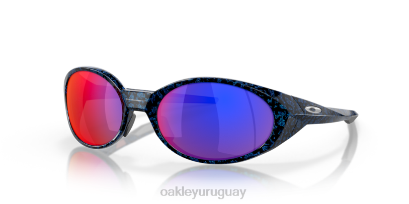 Oakley chaqueta de ojos redux XT4H951 gafas lentes positivas de iridio rojo, montura planet x