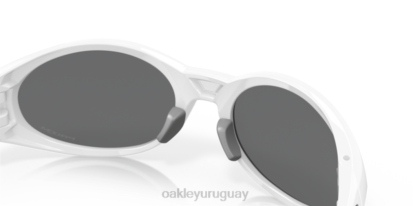 Oakley chaqueta de ojos redux XT4H952 gafas lentes prizm negras, montura blanca pulida