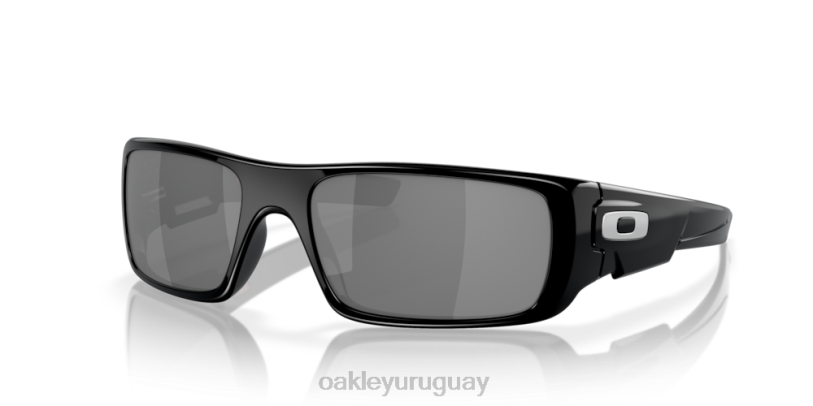 Oakley cigüeñal XT4H248 gafas lentes de iridio negro, montura negra pulida