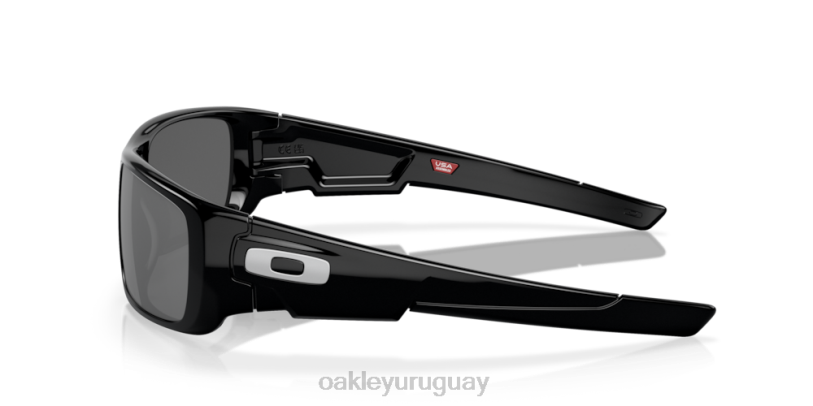 Oakley cigüeñal XT4H248 gafas lentes de iridio negro, montura negra pulida