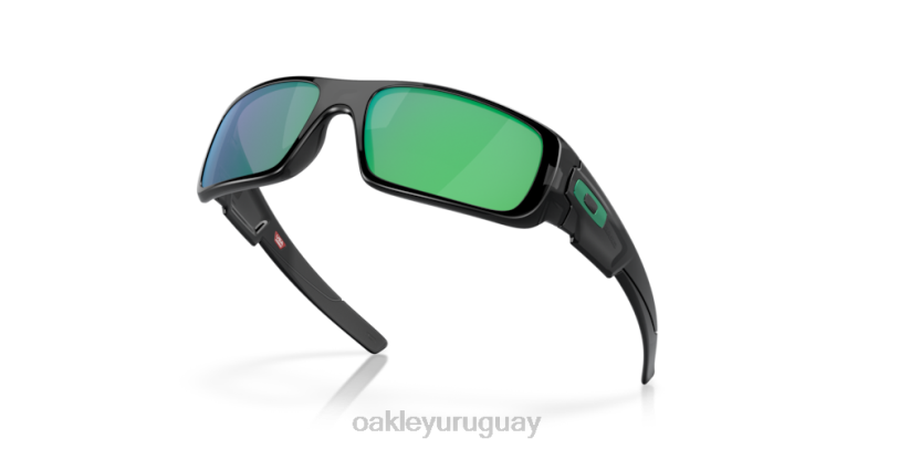Oakley cigüeñal XT4H249 gafas lentes jade iridium, montura tinta negra