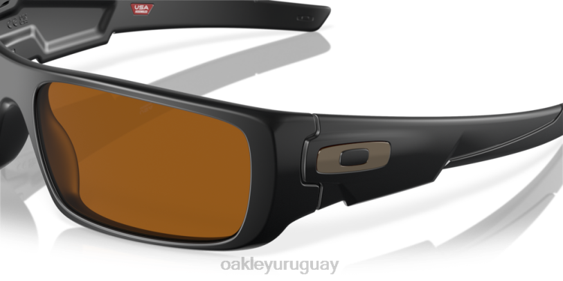 Oakley cigüeñal XT4H250 gafas lentes de bronce oscuro, montura negra mate