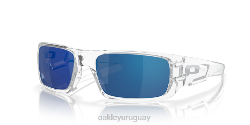 Oakley cigüeñal XT4H251 gafas lentes de iridio hielo, montura transparente pulida