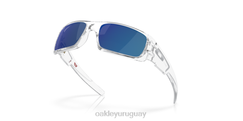 Oakley cigüeñal XT4H251 gafas lentes de iridio hielo, montura transparente pulida