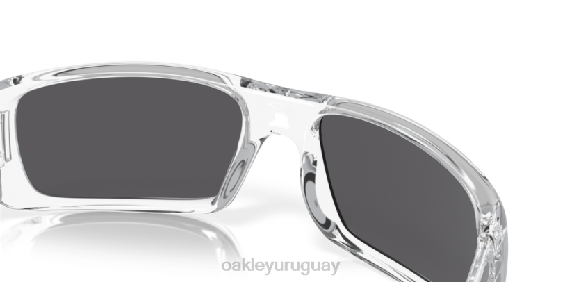 Oakley cigüeñal XT4H251 gafas lentes de iridio hielo, montura transparente pulida
