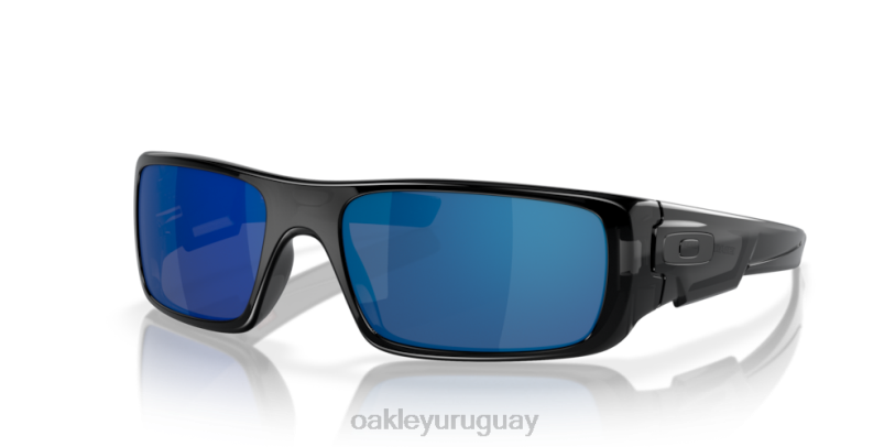 Oakley cigüeñal XT4H255 gafas Lentes Ice Iridium, montura tinta negra.
