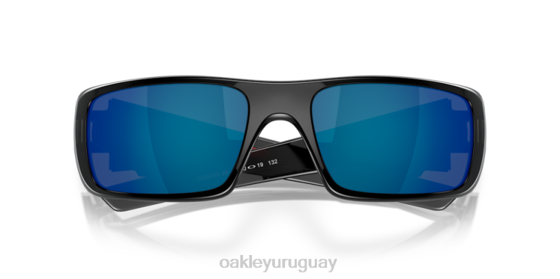 Oakley cigüeñal XT4H255 gafas Lentes Ice Iridium, montura tinta negra.