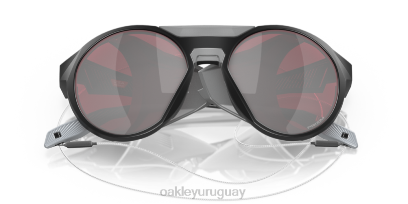 Oakley clifden XT4H462 gafas Lentes Prizm Snow Black Iridium, montura negra mate.