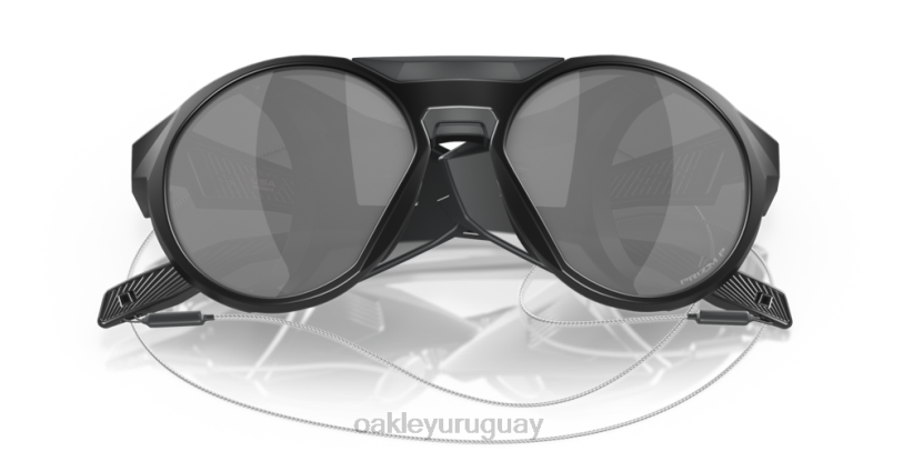 Oakley clifden XT4H465 gafas lentes prizm polarizadas negras, montura negra mate