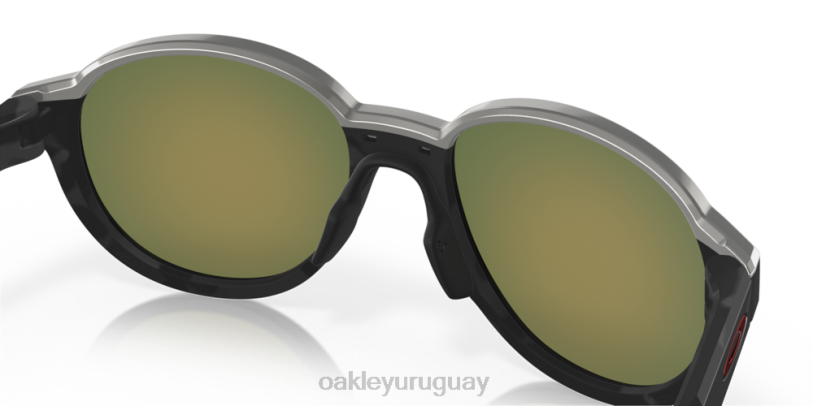 Oakley coinflip (ajuste de puente bajo) XT4H530 gafas Lentes polarizadas Prizm Ruby, montura camo negro mate.