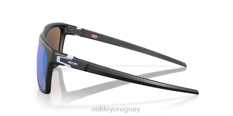 Oakley colección circular de leffingwell XT4H601 gafas lentes prizm de zafiro, montura negra mate