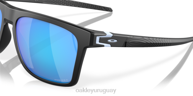 Oakley colección circular de leffingwell XT4H601 gafas lentes prizm de zafiro, montura negra mate