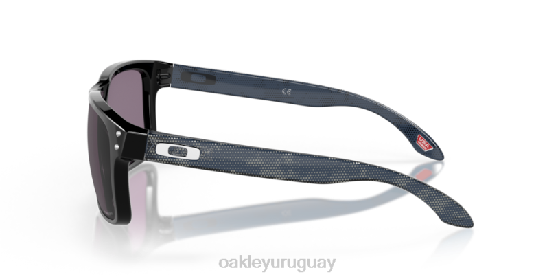 Oakley colección de alta resolución de holbrook XT4H624 gafas lentes gris prizm, montura negra pulida