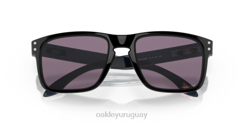 Oakley colección de alta resolución de holbrook XT4H624 gafas lentes gris prizm, montura negra pulida