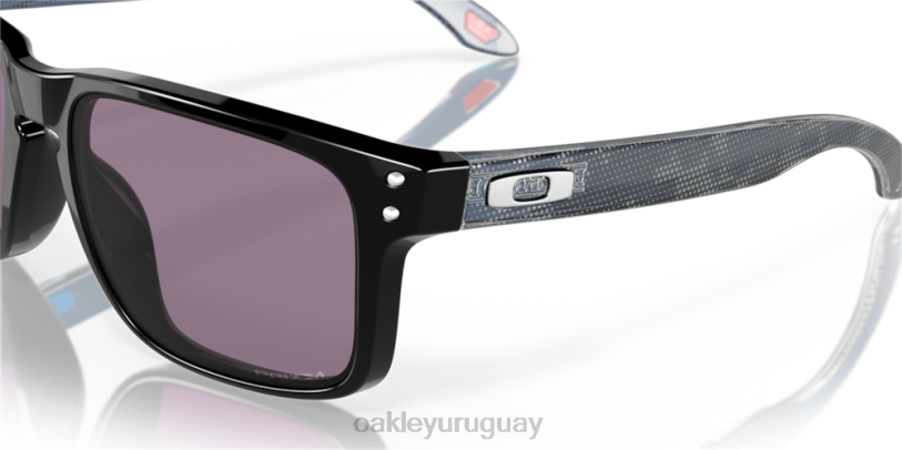 Oakley colección de alta resolución de holbrook XT4H624 gafas lentes gris prizm, montura negra pulida