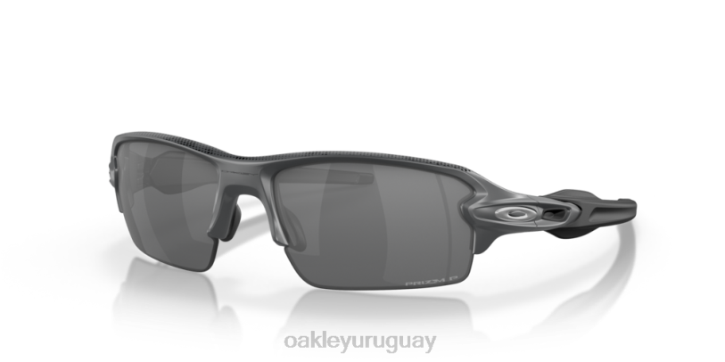 Oakley colección de alta resolución flak 2.0 (ajuste de puente bajo) XT4H876 gafas lentes polarizadas prizm negras, marco de carbono mate de alta resolución
