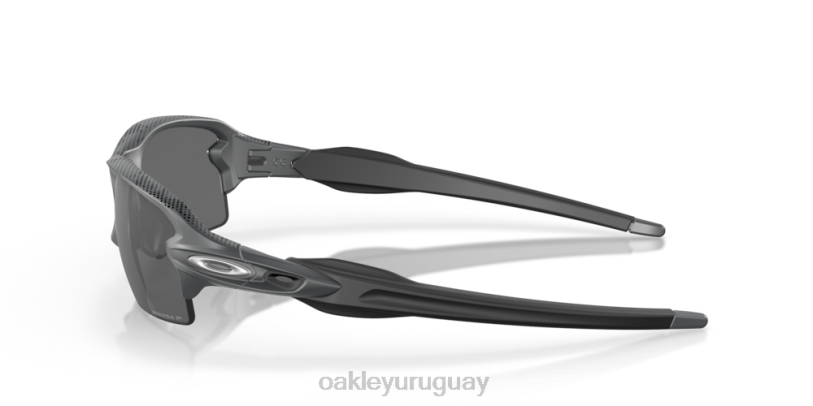 Oakley colección de alta resolución flak 2.0 (ajuste de puente bajo) XT4H876 gafas lentes polarizadas prizm negras, marco de carbono mate de alta resolución