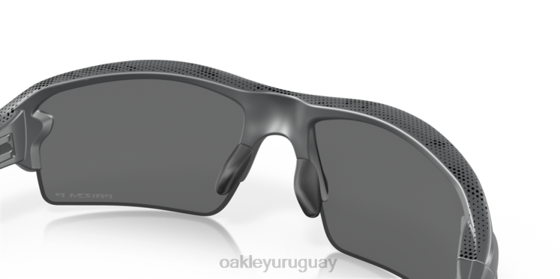 Oakley colección de alta resolución flak 2.0 (ajuste de puente bajo) XT4H876 gafas lentes polarizadas prizm negras, marco de carbono mate de alta resolución