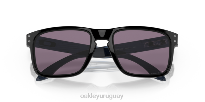 Oakley colección de alta resolución holbrook (ajuste de puente bajo) XT4H803 gafas lentes gris prizm, montura negra pulida