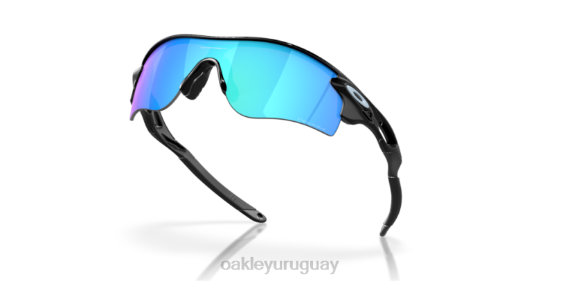 Oakley colección de círculo de ruta de bloqueo de radar (ajuste de puente bajo) XT4H258 gafas lentes prizm de zafiro, montura negra mate