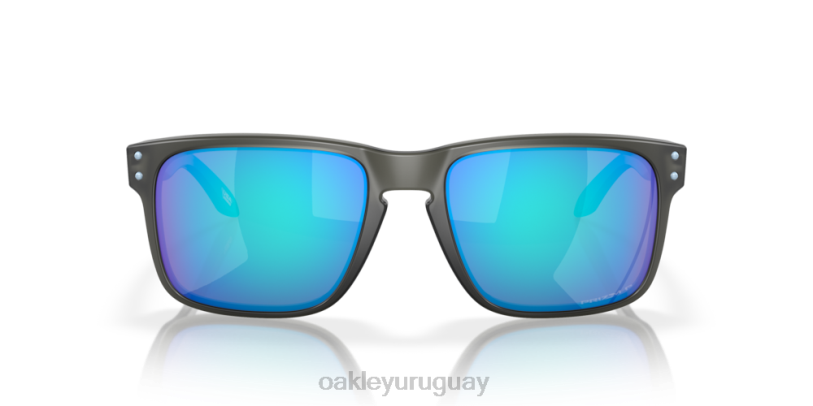 Oakley colección de círculo holbrook XT4H621 gafas lentes polarizadas prizm sapphire, montura gris humo mate