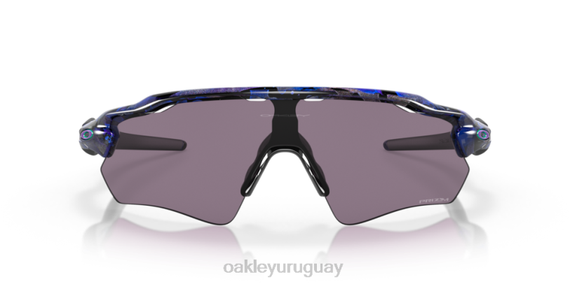 Oakley colección de cambio de ruta de radar ev XT4H728 gafas lentes prizm gris, montura violeta