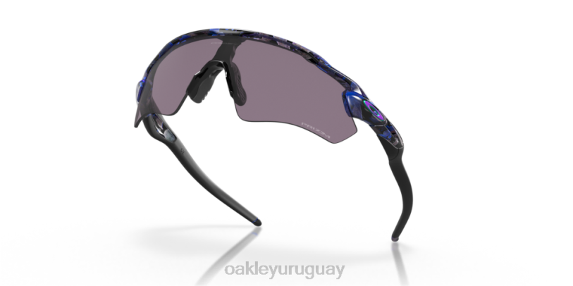 Oakley colección de cambio de ruta de radar ev XT4H728 gafas lentes prizm gris, montura violeta