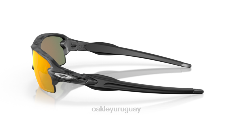 Oakley colección de camuflaje negro flak 2.0 (ajuste de puente bajo) XT4H869 gafas Lentes Prizm Ruby, montura camo negra.