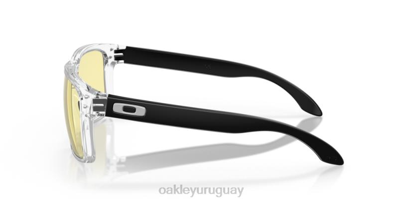 Oakley colección de juegos holbrook (ajuste de puente bajo) XT4H257 gafas lentes prizm gaming, montura transparente
