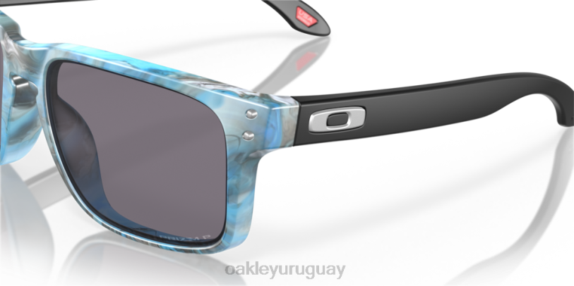 Oakley colección del santuario de holbrook XT4H650 gafas lentes polarizadas prizm gris, montura sanctuary en forma de remolino