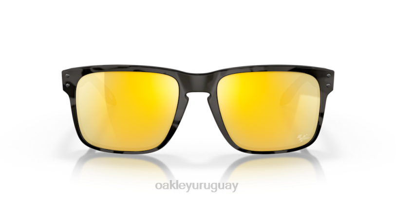 Oakley colección holbrook motogp XT4H635 gafas Lentes polarizadas Prizm 24k, montura tortuga negra mate.