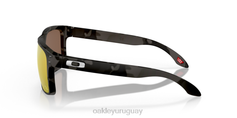 Oakley colección holbrook motogp XT4H635 gafas Lentes polarizadas Prizm 24k, montura tortuga negra mate.