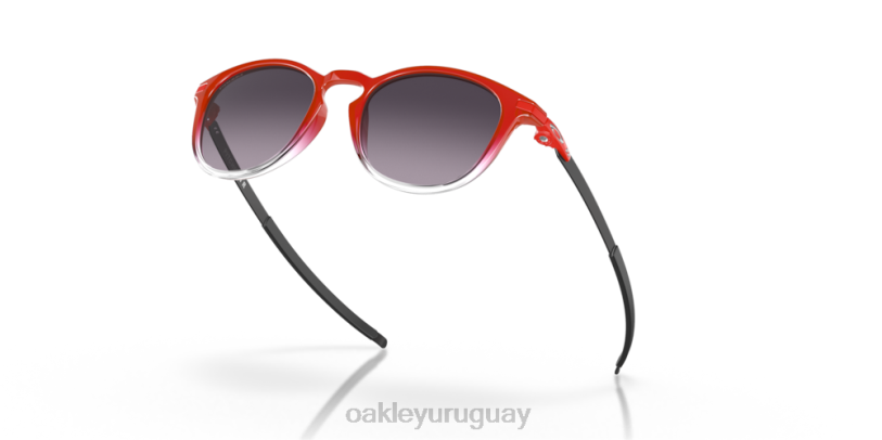Oakley colección lanzador r fabio quartararo XT4H294 gafas lentes prizm gris degradado, montura roja difuminada