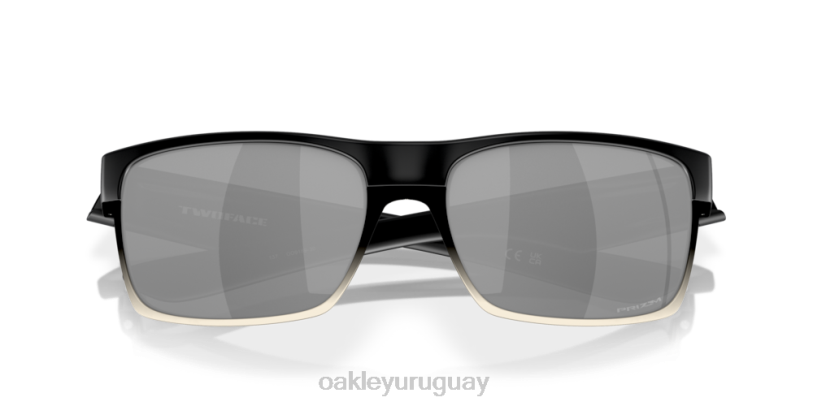 Oakley colección maquinista de dos caras XT4H687 gafas Lentes cromadas de iridio, montura negra mate.