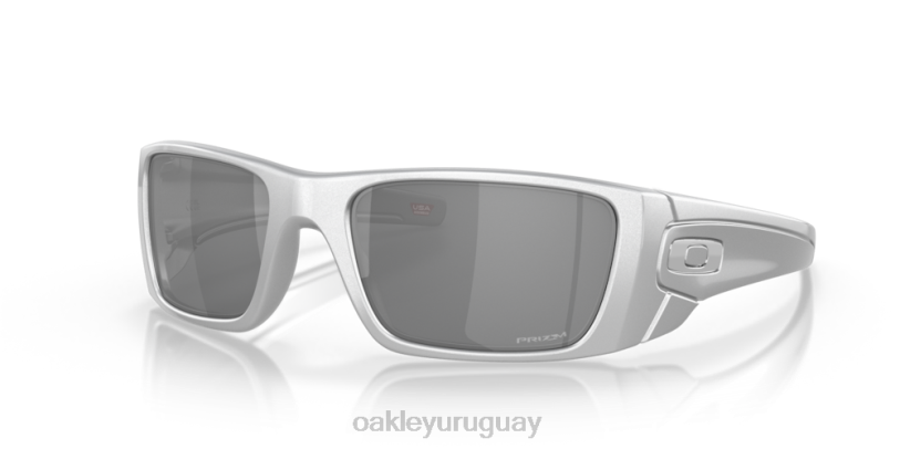 Oakley colección x-silver de pila de combustible XT4H600 gafas lentes prizm negras, montura x-silver