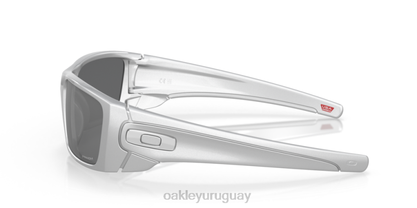 Oakley colección x-silver de pila de combustible XT4H600 gafas lentes prizm negras, montura x-silver