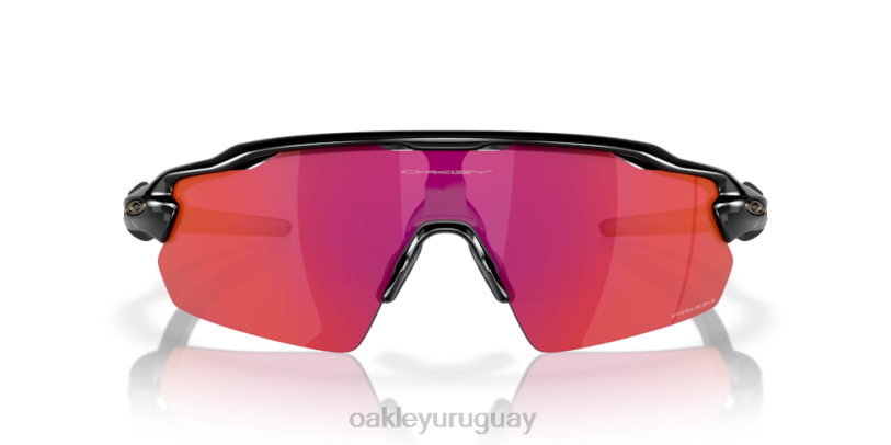 Oakley colores del equipo de lanzamiento radar ev XT4H731 gafas Lentes Prizm Field, montura negra pulida.