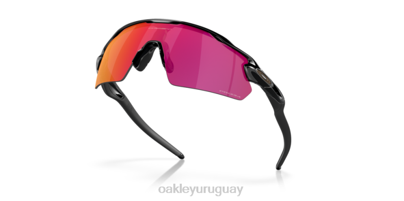 Oakley colores del equipo de lanzamiento radar ev XT4H731 gafas Lentes Prizm Field, montura negra pulida.