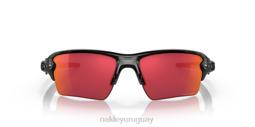 Oakley colores del equipo flak 2.0 xl XT4H136 gafas Lentes Prizm Field, montura negra pulida.