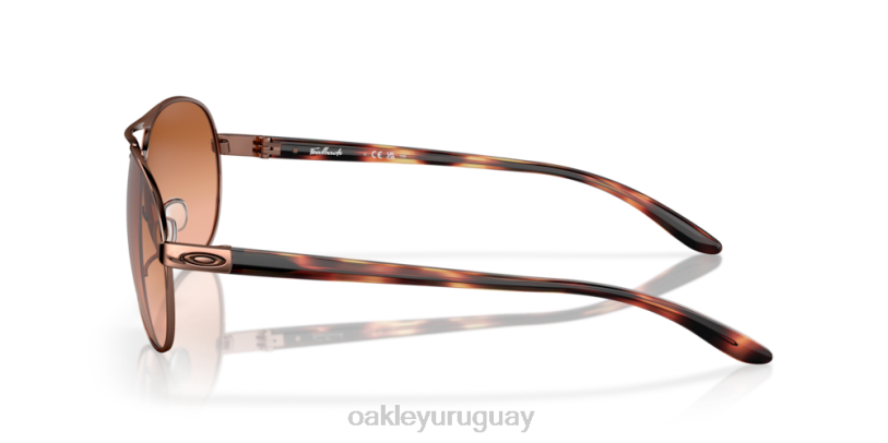 Oakley comentario XT4H478 gafas lentes vr50 marrón degradado, montura oro rosa