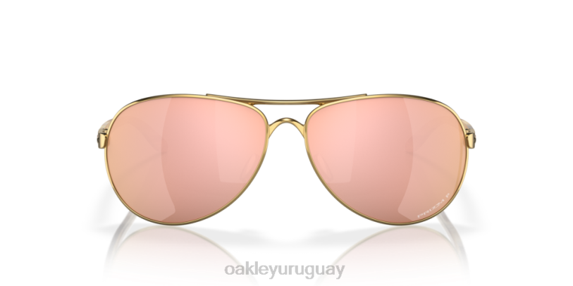 Oakley comentario XT4H483 gafas lentes polarizadas prizm oro rosa, montura oro pulido