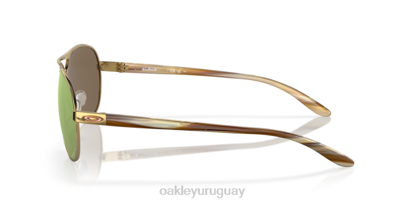 Oakley comentario XT4H483 gafas lentes polarizadas prizm oro rosa, montura oro pulido