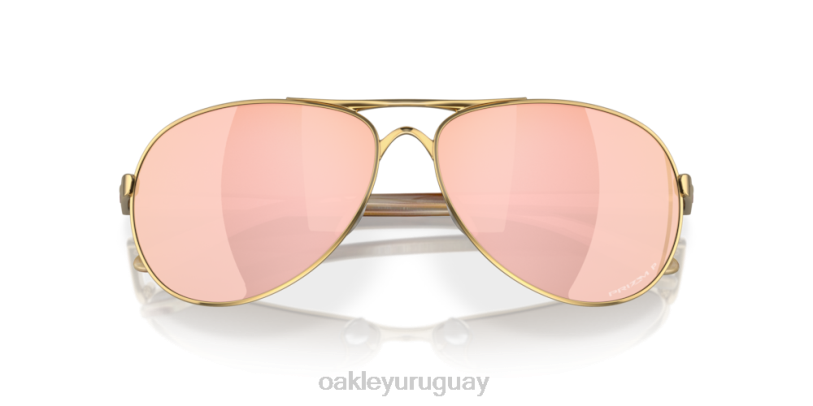 Oakley comentario XT4H483 gafas lentes polarizadas prizm oro rosa, montura oro pulido