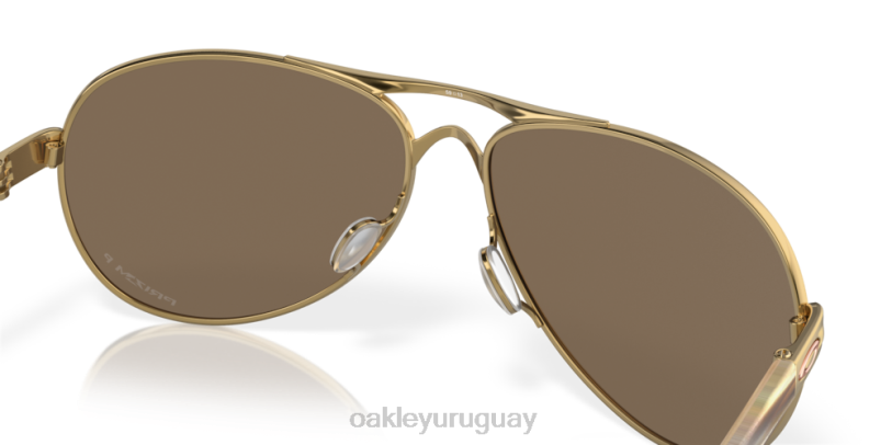 Oakley comentario XT4H483 gafas lentes polarizadas prizm oro rosa, montura oro pulido