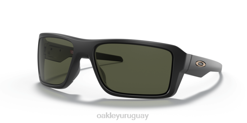 Oakley doble filo XT4H502 gafas lentes gris oscuro, montura negra mate