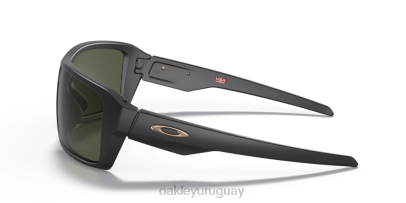 Oakley doble filo XT4H502 gafas lentes gris oscuro, montura negra mate