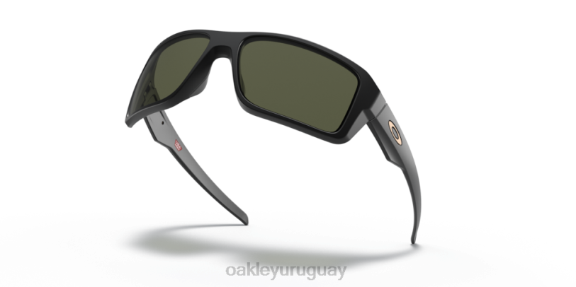 Oakley doble filo XT4H502 gafas lentes gris oscuro, montura negra mate