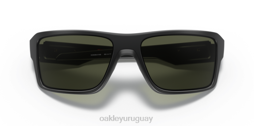 Oakley doble filo XT4H502 gafas lentes gris oscuro, montura negra mate