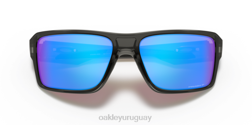 Oakley doble filo XT4H503 gafas lentes polarizadas prizm sapphire, montura gris humo